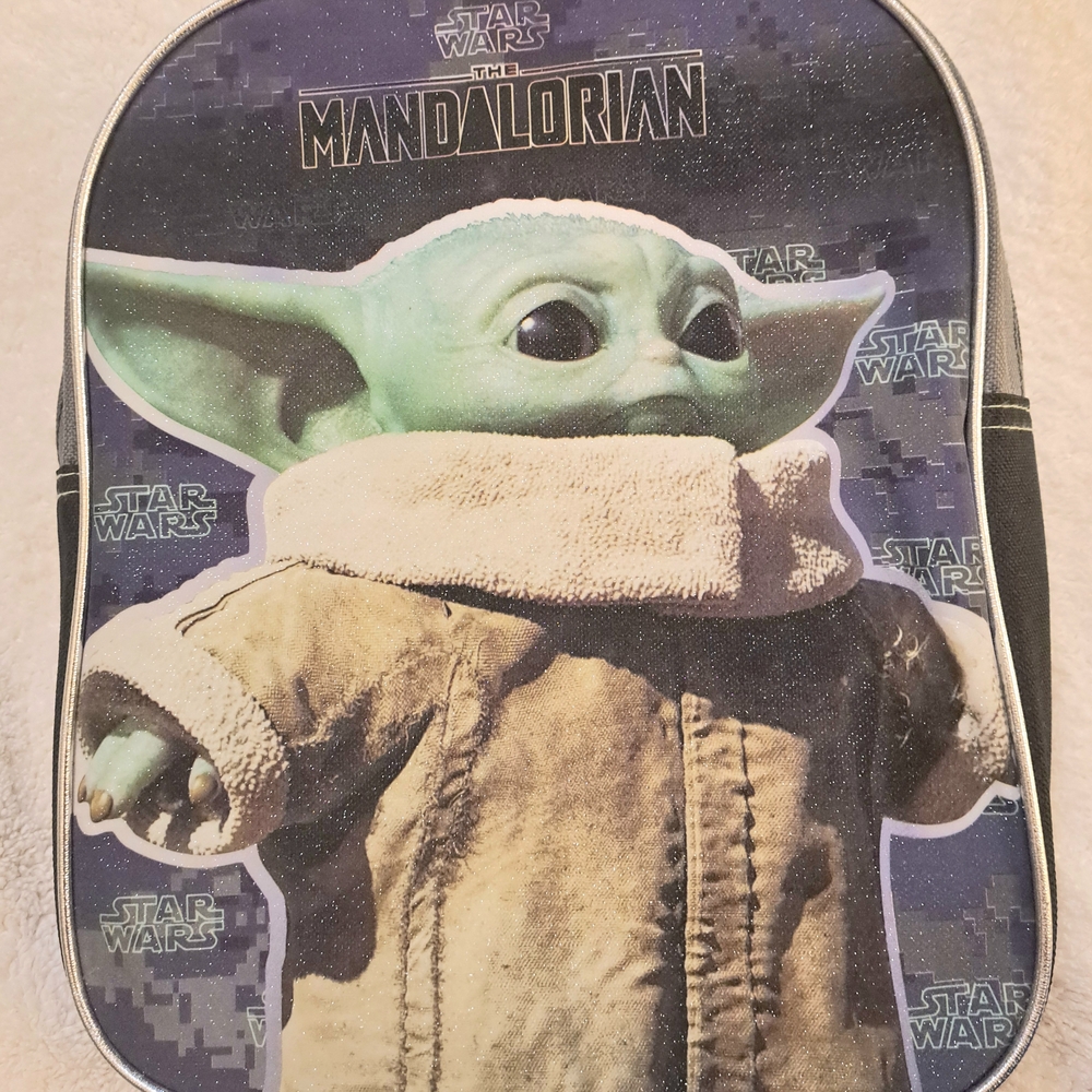 Star Wars Mandalorian Backpack with Baby Yoda
